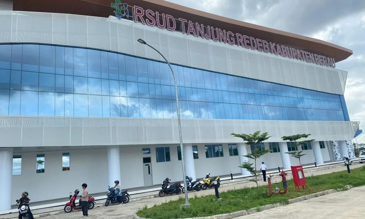 Rumah Sakit Baru milik Pemkab Berau di Jalan Bujangga, Tanjung Redeb.