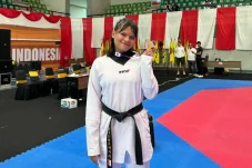 Imelda Oraile Sumbang Perak di Kejurnas Taekwondo, Harumkan Nama Berau Pakai Biaya Pribadi