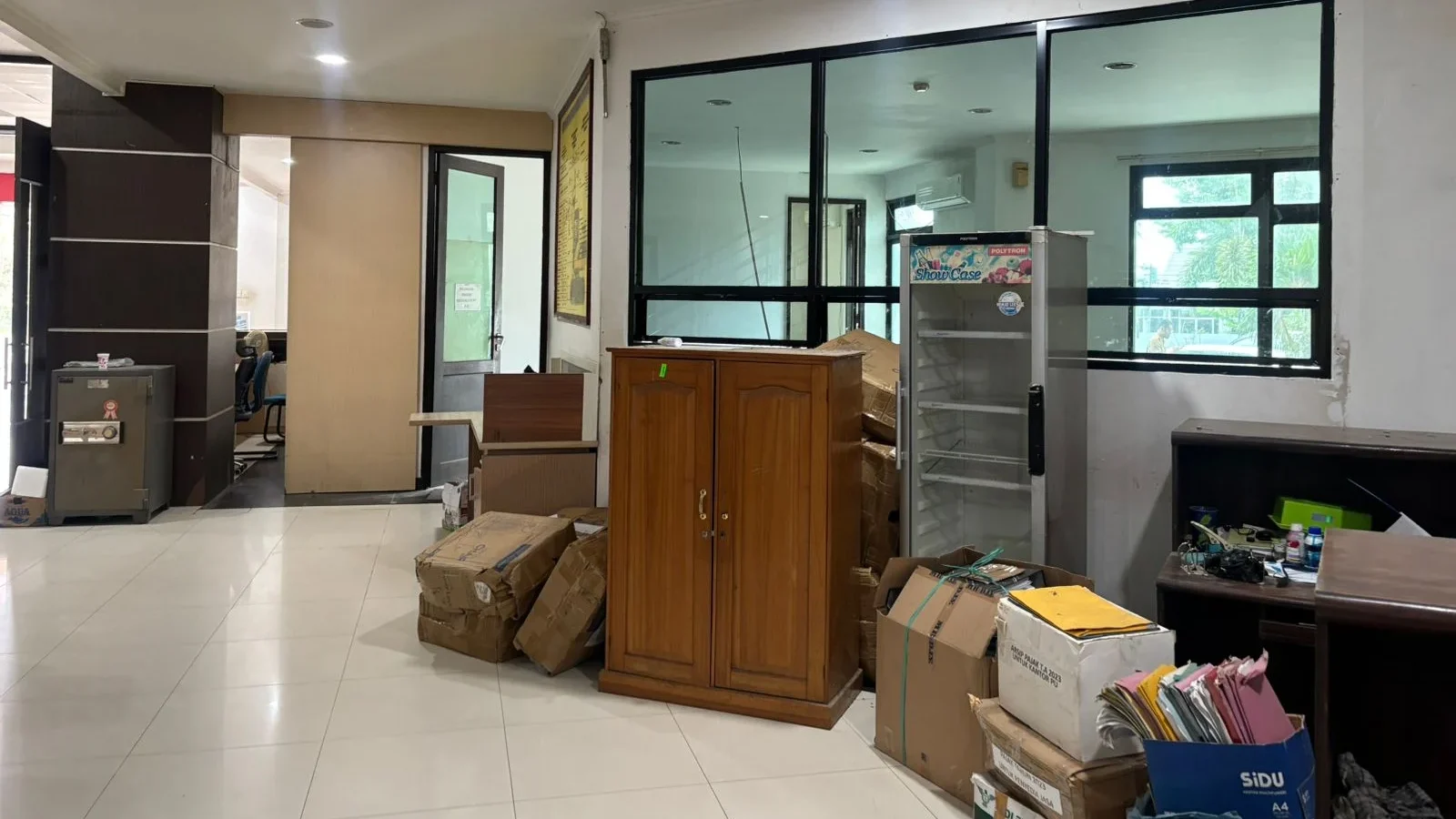 Ruang Sub Bagian Keuangan dan Aset DPUPR Berau yang direhab pada tahun anggaran 2026 senilai Rp400 juta.