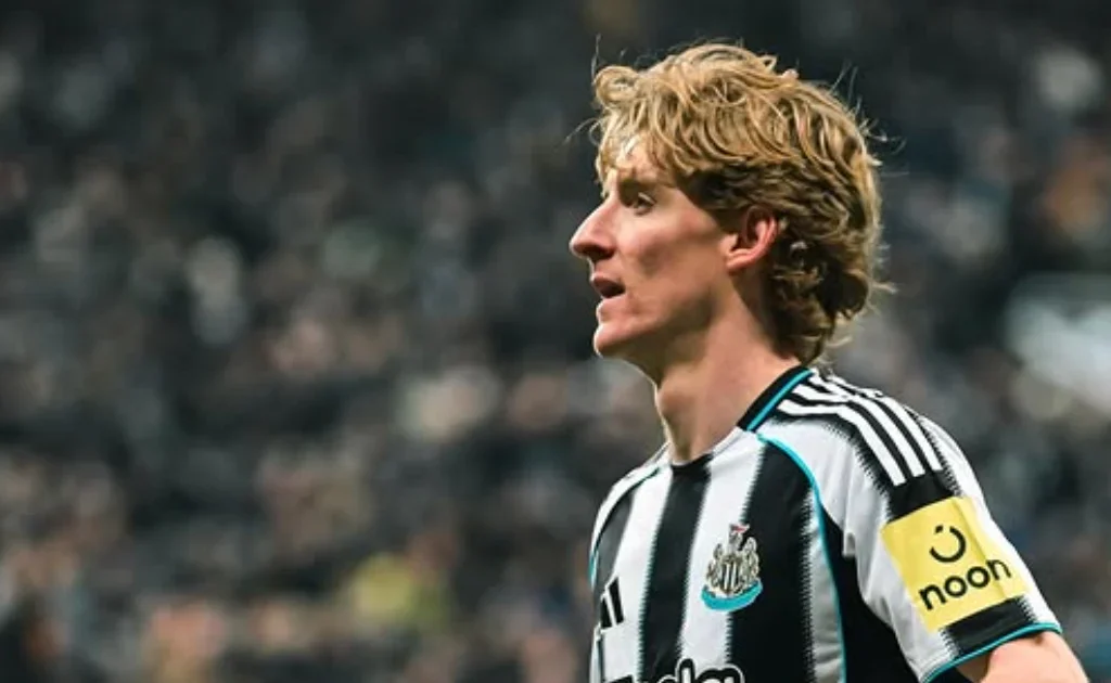 Pemain Newcastle United Anthony Gordon (X/@NUFC)