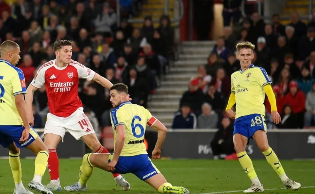 Laga FA Cup Southampton vs Arsenal (arsenal.com)
