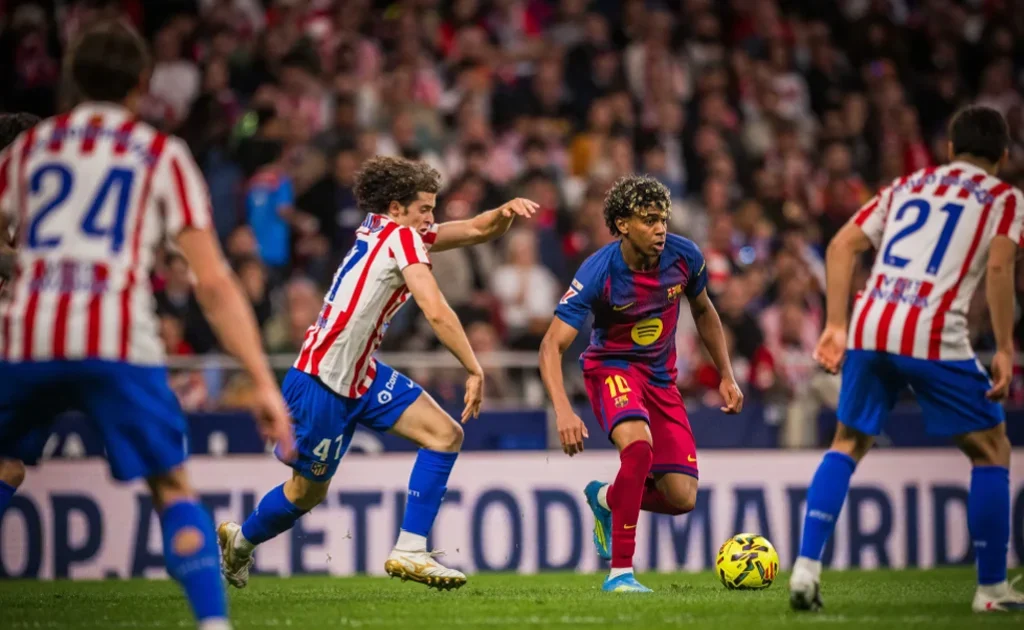 Laga La Liga Barcelona vs Atletico Madrid (fcbarcelona.com)