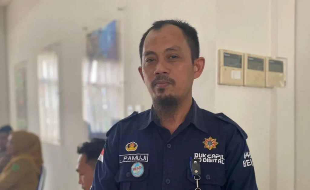 Kepala Disdukcapil Berau, David Pamuji.(Diva/BT)