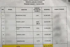 Heboh Honor Pekerja Labuan Cermin Capai Belasan Juta, Ketua BUMK Bidukbiduk Buka suara