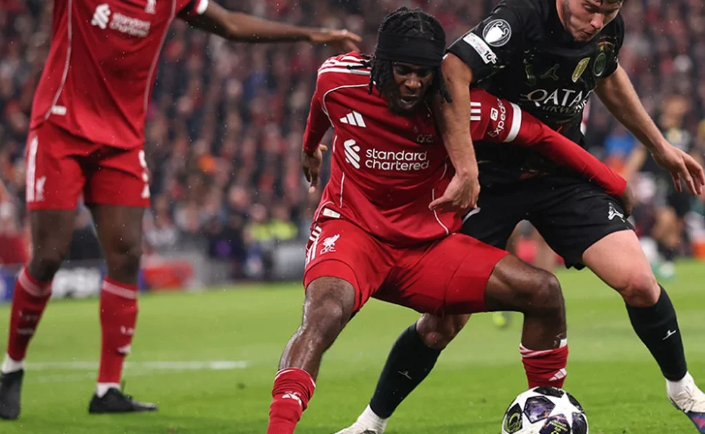 Laga Champions League Liverpool vs PSG (liverpoolfc.com)