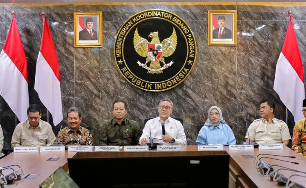 Konpers Menko Pangan (kemenkopangan.go.id)