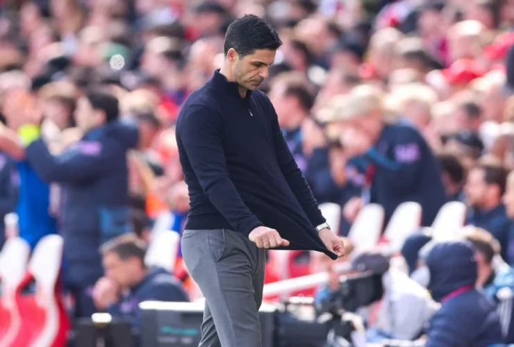 Arsenal Terpeleset Lagi di Perebutan Trofi Liga Inggris, Mikel Arteta Merasa Ditinju