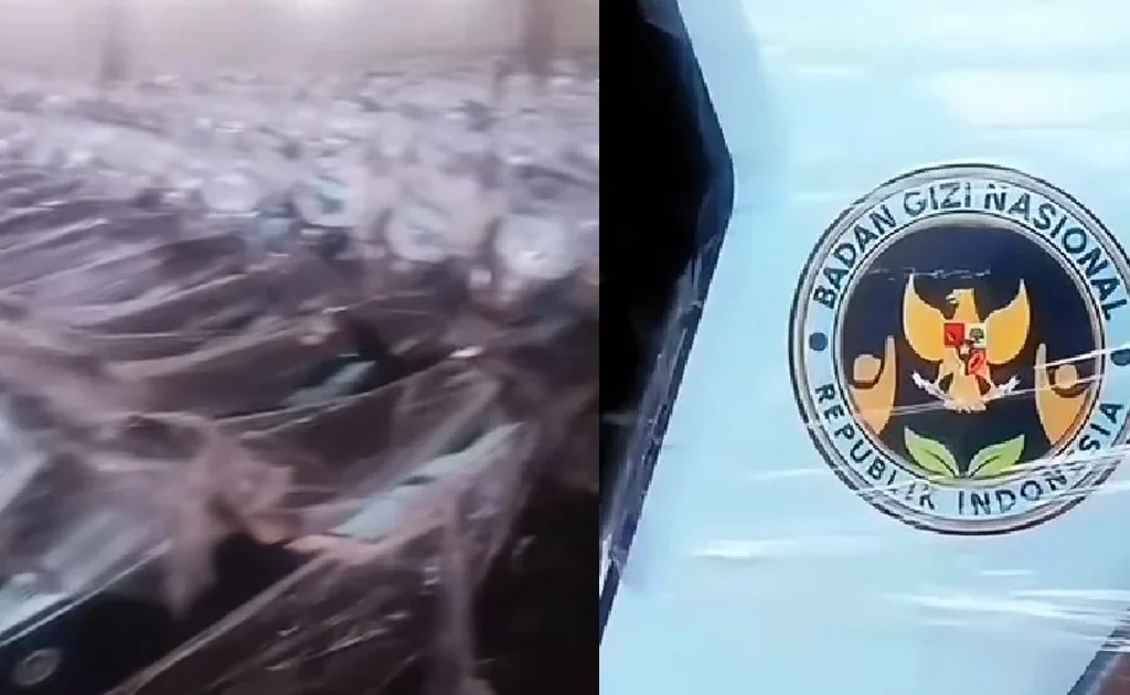 Viral Motor Listrik berlogo BGN (TikTok/Driver Nusantara)