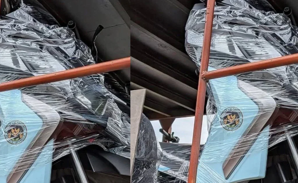 Motor Listrik berlogo BGN (X/@fahrisalam)