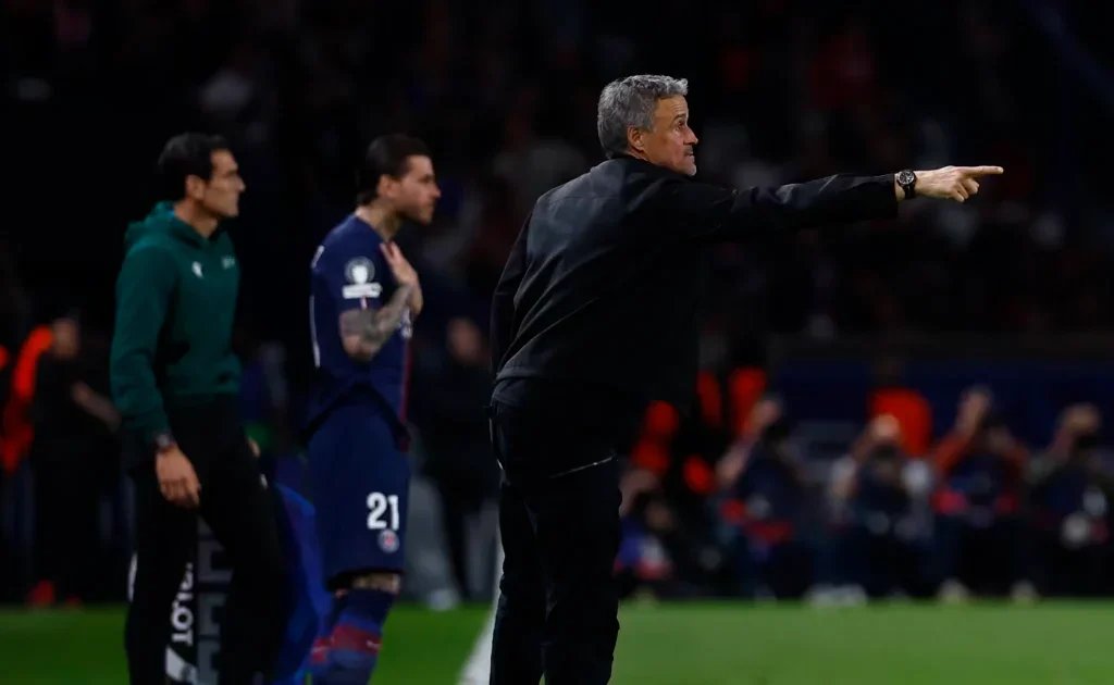 Pelatih PSG Luis Enrique (psg.fr)