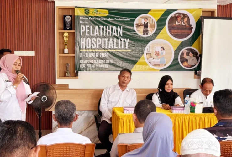 Tingkatkan Layanan Pariwisata, Disbudpar Berau Gelar Pelatihan Hospitality