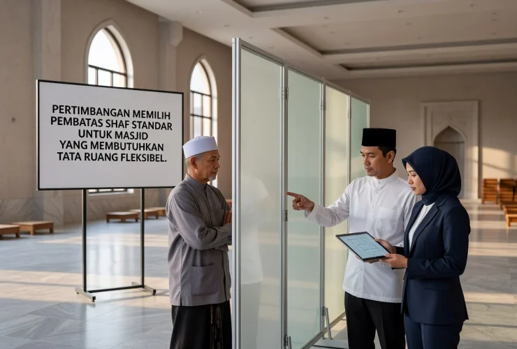 Menata Ruang untuk Salat yang Rapi dan Fleksibel