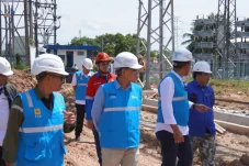 Pastikan Progres dan Kualitas Pekerjaan, GM PLN UIP KLT Turun Langsung ke GI Satui