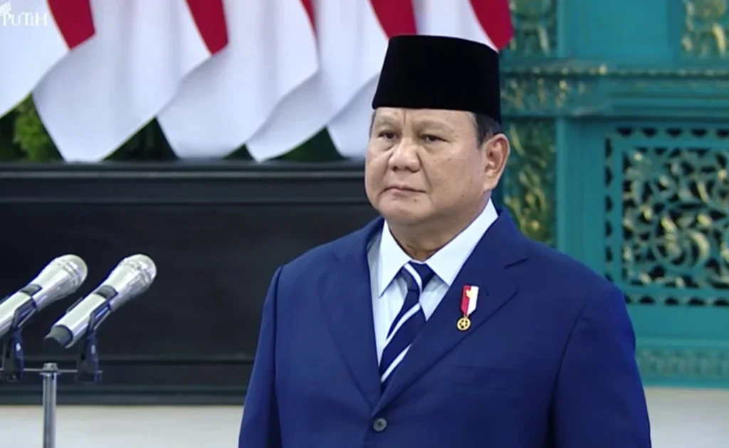Presiden Prabowo (YouTube/BPMI Setpres)