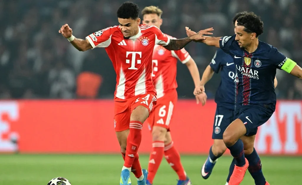 Laga PSG vs Bayern Munich (psg.fr)