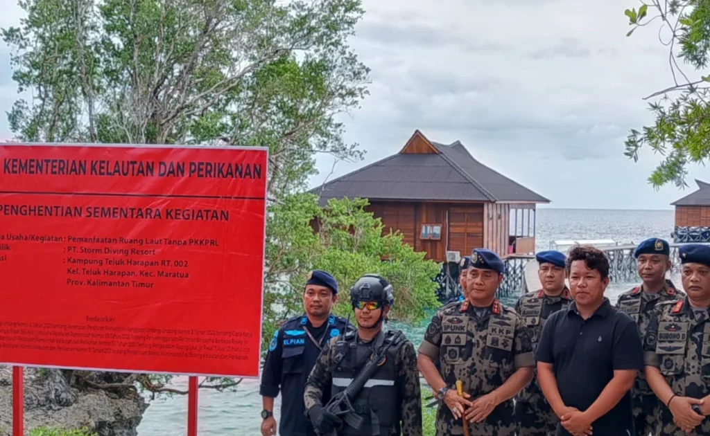 KKP hentikan operasional resort di Berau Kaltim (Ist)
