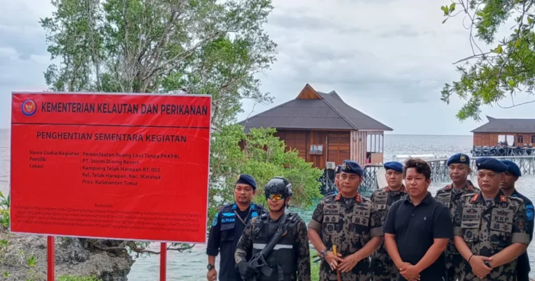 KKP hentikan operasional resort di Berau Kaltim (Ist)