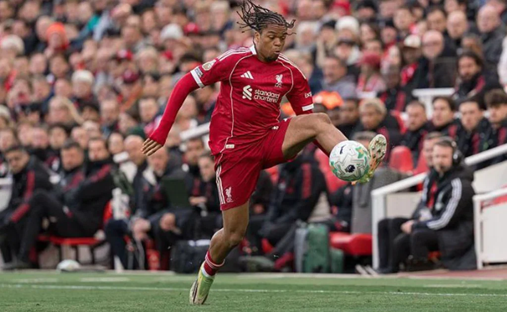 Pemain Liverpool Rio Ngumoha (X/@LFC)