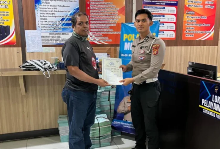 Tingkatkan Kesadaran Warga Bayar Pajak Kendaraan, Satlantas Polres Berau Gencarkan Edukasi