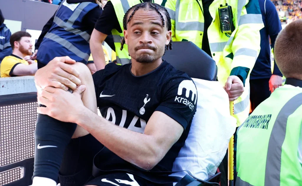 Pemain Tottenham Hotspur Xavi Simons (X/@BenJacobs)