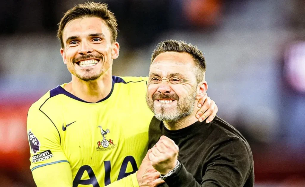 Pelatih Tottenham Hotspur Roberto de Zerbi (X/@SpursOfficial)