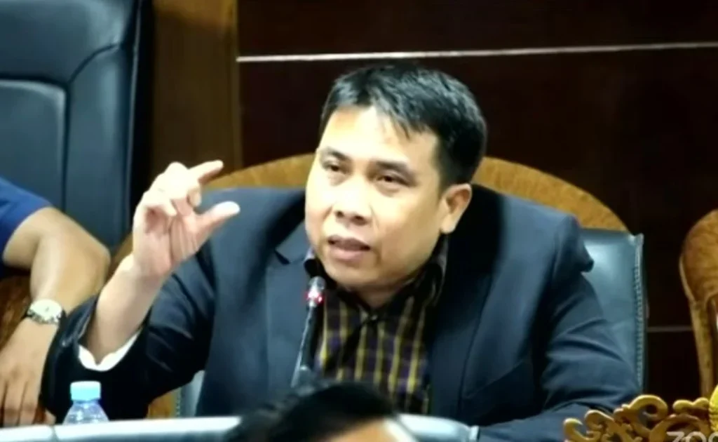 Ketua Fraksi Golkar Kaltim, Muhammad Husni Fahruddin. (youtube/DPRD Kaltim)