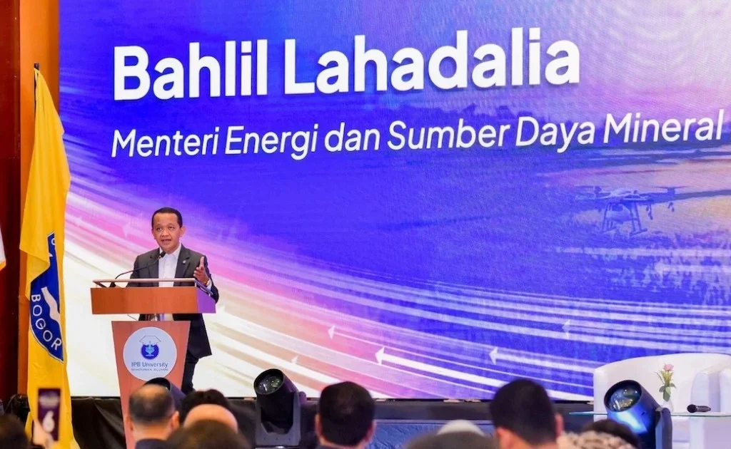 Menteri Energi dan Sumber Daya Mineral (ESDM), Bahlil Lahadalia. (esdm.go.id)