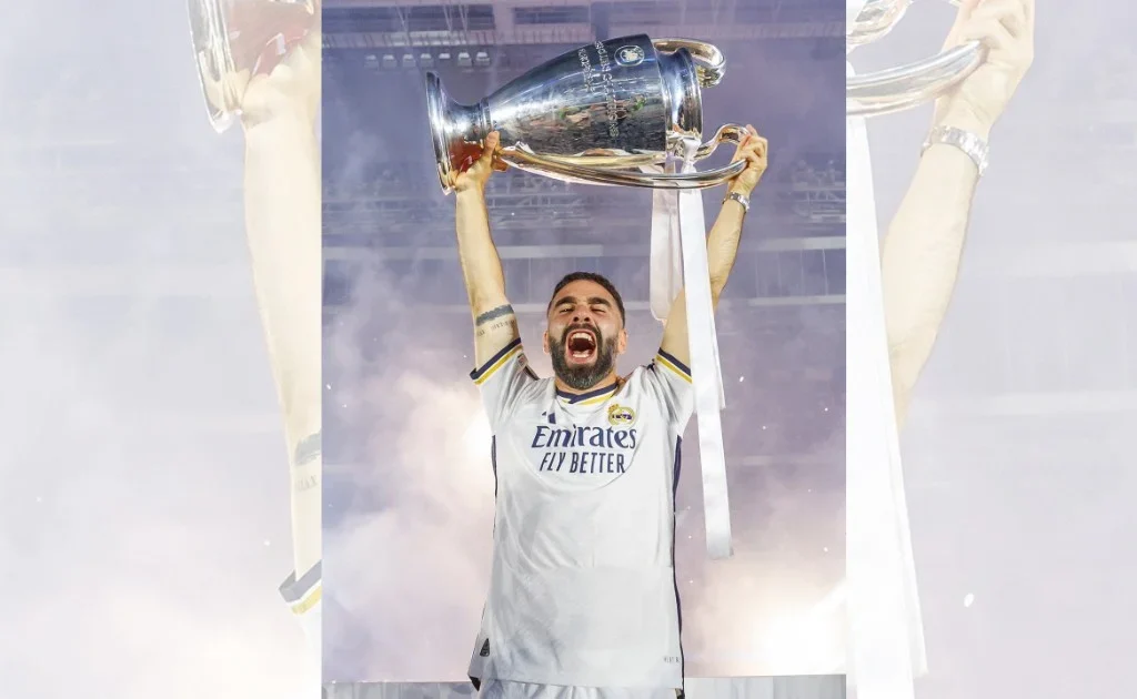 Legenda bek sayap Real Madrid, Dani Carvajal. (facebook/ Real Madrid CF)