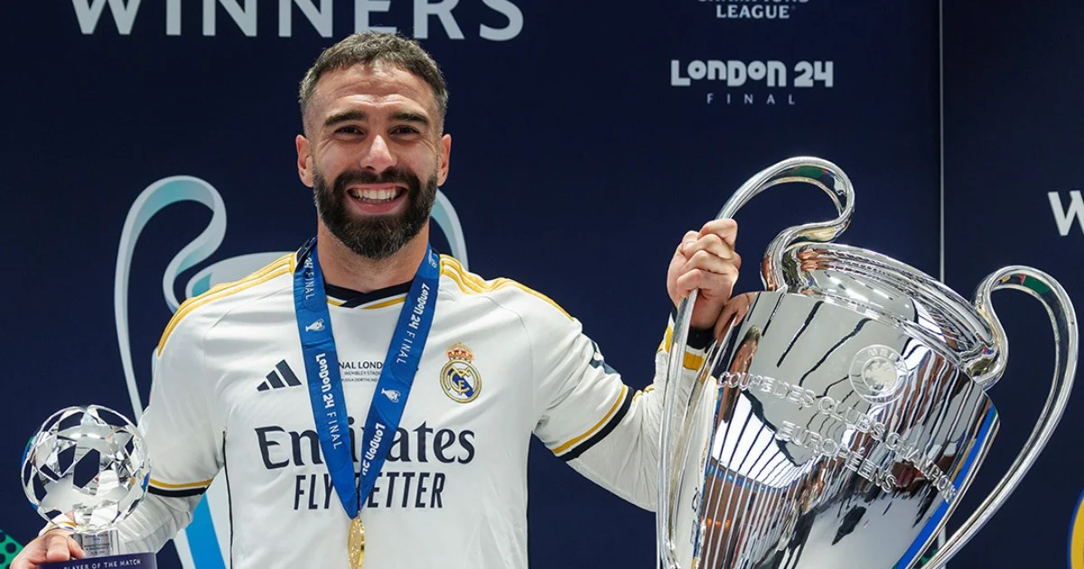 Legenda bek sayap Real Madrid, Dani Carvajal. (facebook/ Real Madrid CF)
