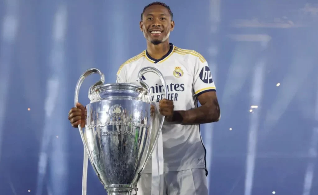 Bek Real Madrid David Alaba. (realmadrid.com)