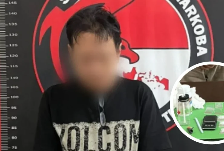 Kakek Bandar Narkoba Ini Dicepuin Tetangga, Polisi Kutim Kaltim Amankan 9 Paket Sabu