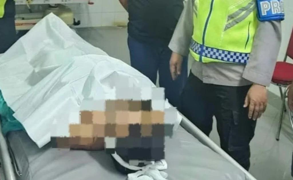 Korban meninggal dunia dari aksi penikaman oleh tersangka S. (ayo baca)
