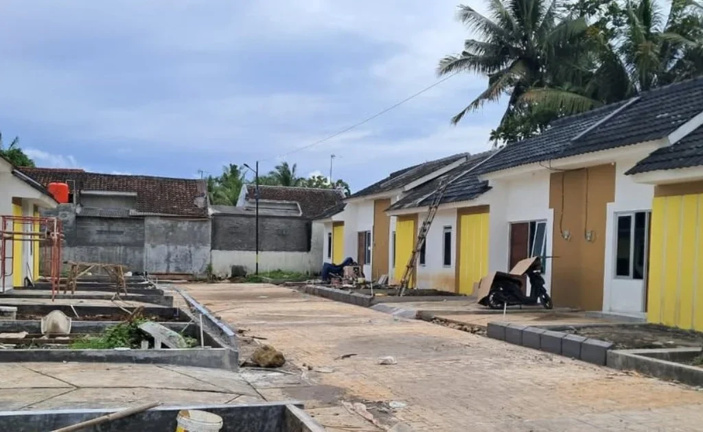 Contoh perumahan KPR yang ada di Kaltim. (facebook/Naz)