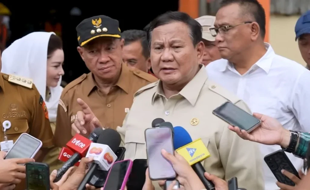 Presiden RI Prabowo Subianto. (YT/Sekretariat Presiden)