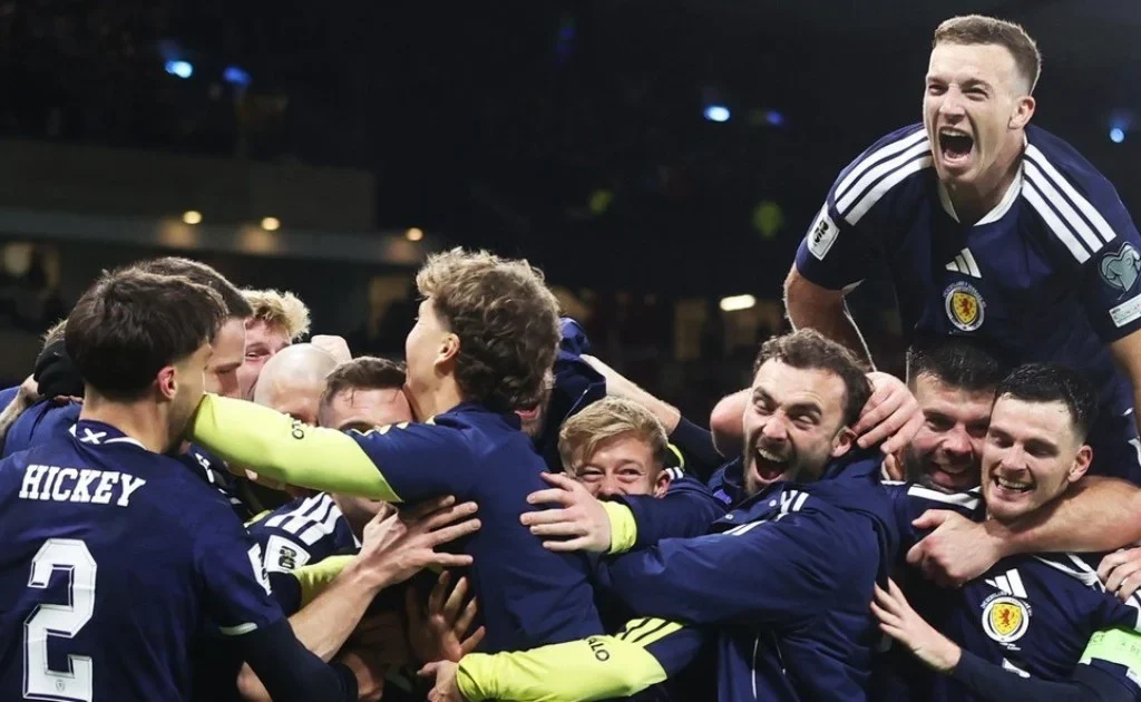 Skuad timnas Skotlandia. (facebook/Scotland National Team)