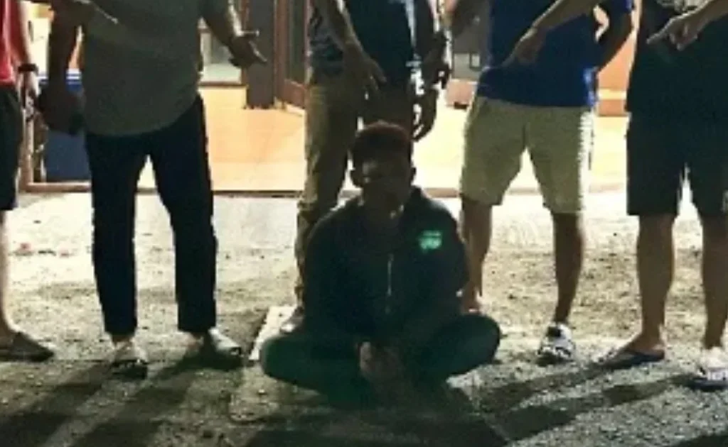 Tersangka pencurian sepeda motor diamankan di Mapolsek Balikpapan Barat. (kata kaltim)