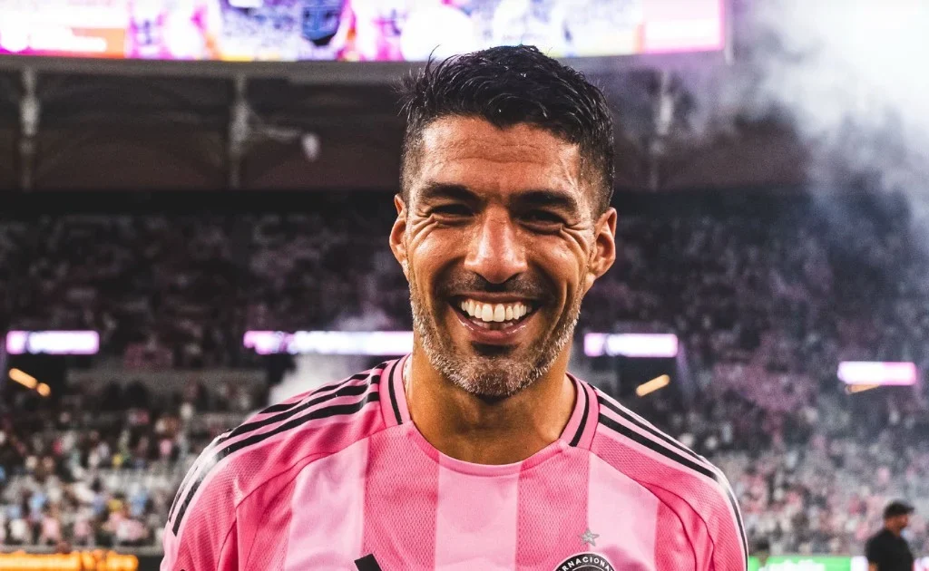 Penyerang Inter Miami, Luis Suarez. (x/@InterMiamiCF)