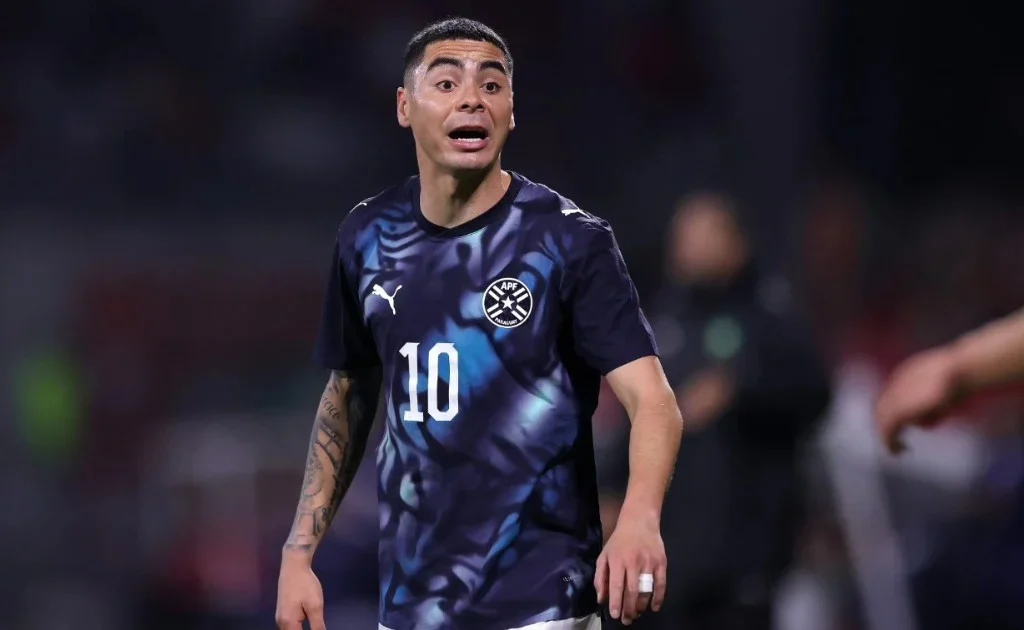 Penyerang Timnas Paraguay Miguel Almiron. (facebook/Selección Paraguaya de Fútbol)