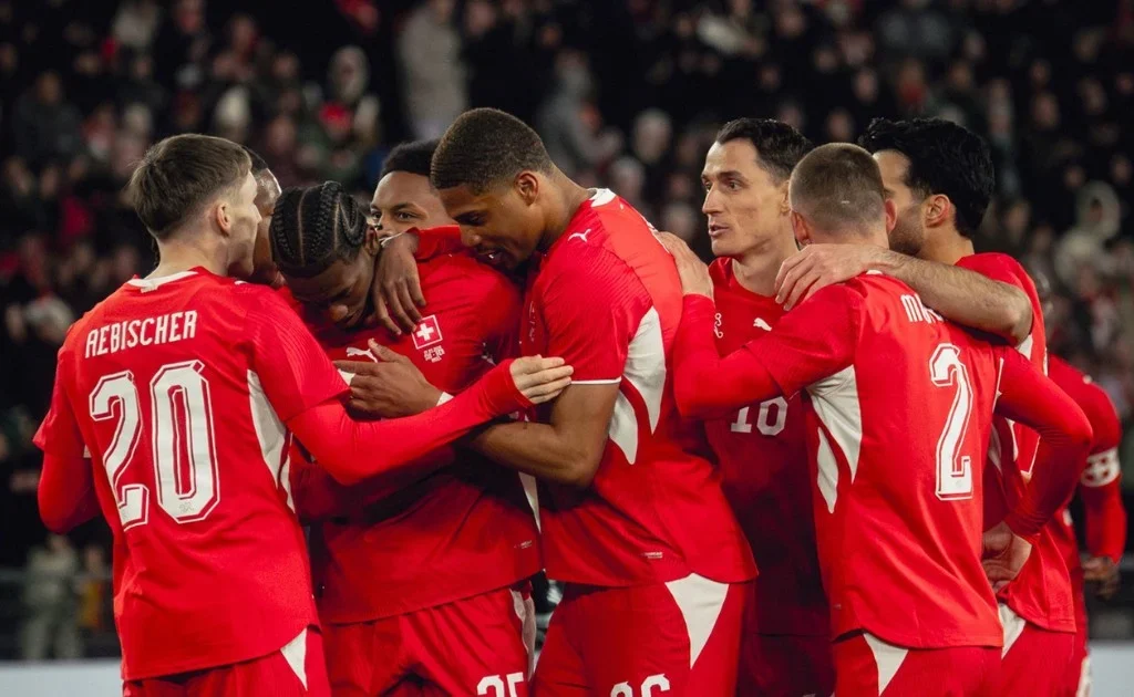 Skuad Timnas Swiss. (facebook/Swiss Nati Men)