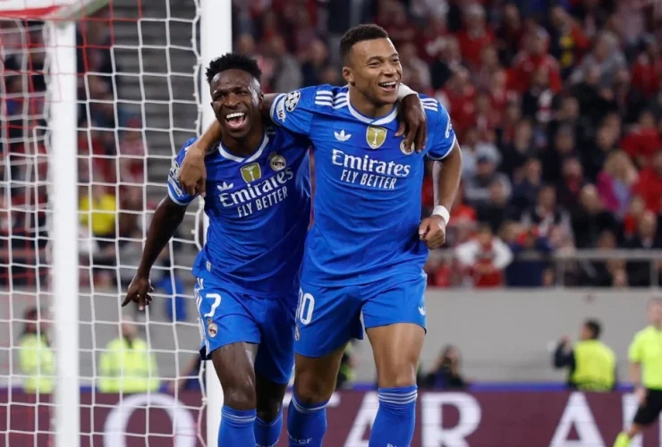 Florentino Perez Jawab Masa Depan Mbappe dan Vini di Real Madrid