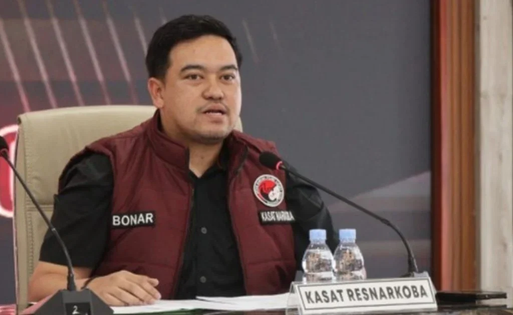 Kasat Narkoba Polres Kukar AKP Yohanes Bonar Adiguna. (MSN)