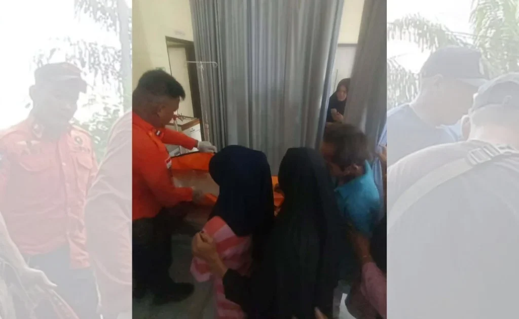 Korban yang dievakuasi di RSUD Ratu Aji Putri Botung PPU. (instagram/@penajamterkini)