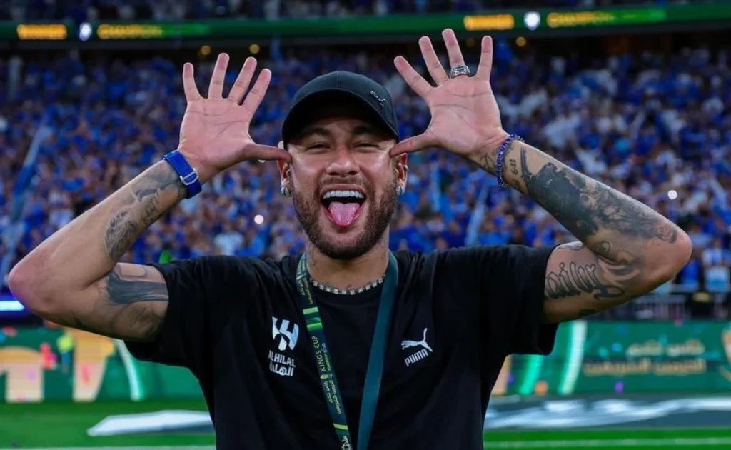 Penyerang timnas Brasil Neymar Junior. (x/@neymarjunior)