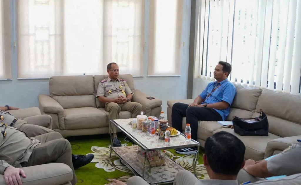 PLN UPP KLT 4 melakukan koordinasi bersama Kantor Pertanahan Kabupaten Kotabaru terkait penguatan legalitas dan pengamanan aset ketenagalistrikan PLN.