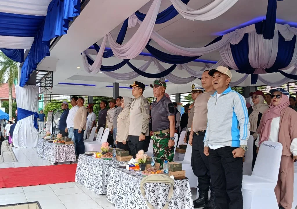 Peringatan Hari Buruh Internasional 2026 di Gor Pemuda, Tanjung Redeb, Jumat (1/5/2026).