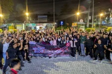 170 Riders Riding Malam Hari Bareng Vario 125 di Balikpapan
