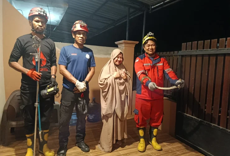 Hingga April 2026 Damkar Berau Tangani 116 Laporan: Ada Evakuasi Ular hingga Orang Tenggelam