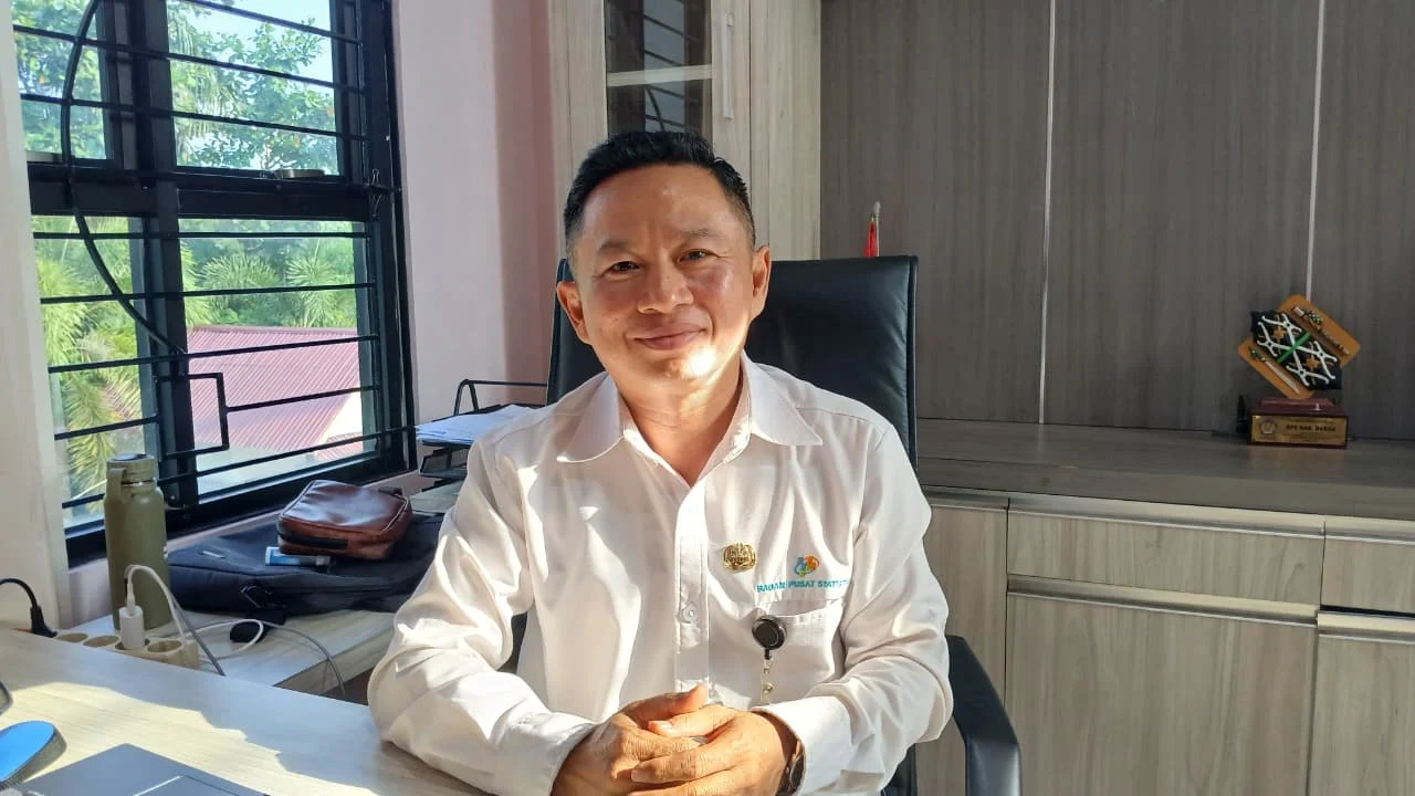 Kepala BPS Berau, Yudi Wahyudin. (Adrikni/BT)