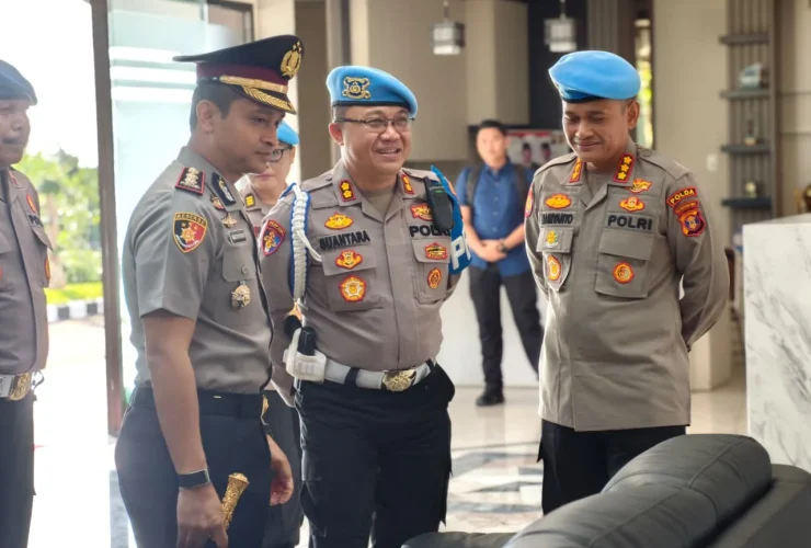 Propam Polda Kaltim Sidak Polres Berau, Ratusan Personel Diperiksa Tes Urine hingga Senpi