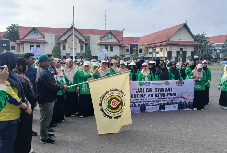 Rayakan HUT ke-76 IGTKI-PGRI, Wabup Gamalis Ajak Guru TK di Berau Hadirkan Pendidikan Menyenangkan